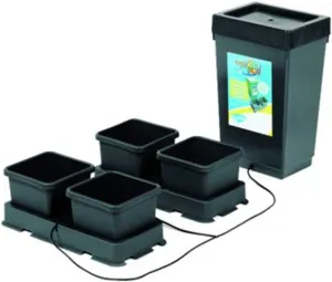 easy2grow 4 Pot System with 3.9 Gallon pots and 12.4 gal Reservoir Tank