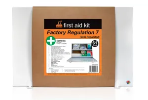 First Aid Kit Factory Regulation 7 Metal Box