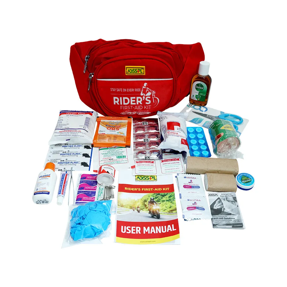 First-Aid Kit (Model: RIDERS KIT) | Suitable For: 2 persons.