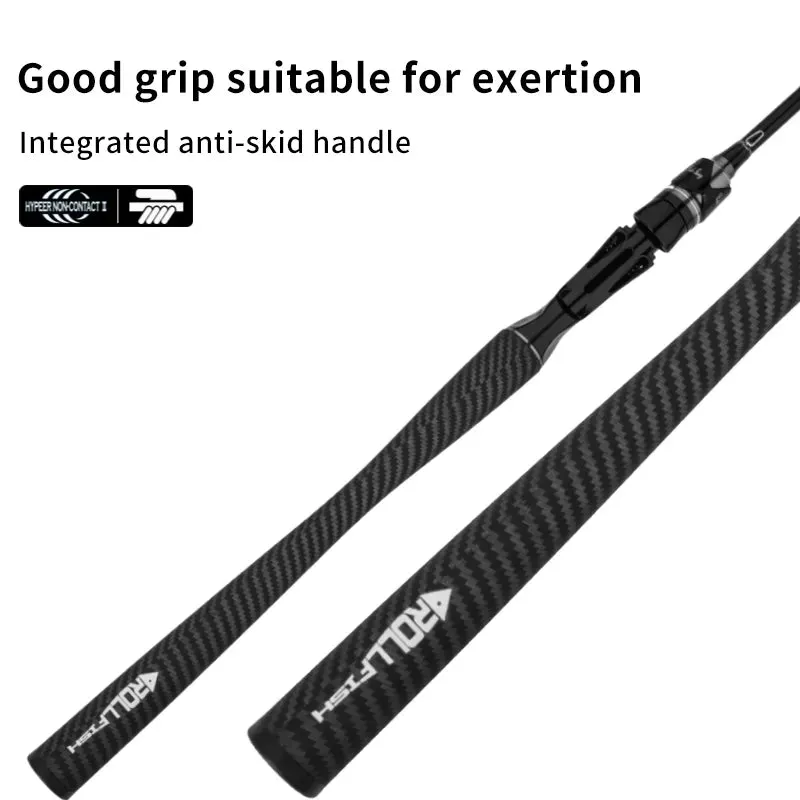 Fishing Rod Carbon Fibre Spinning/casting Lure Pole Bait Weight 4-35g 1.8m Bass