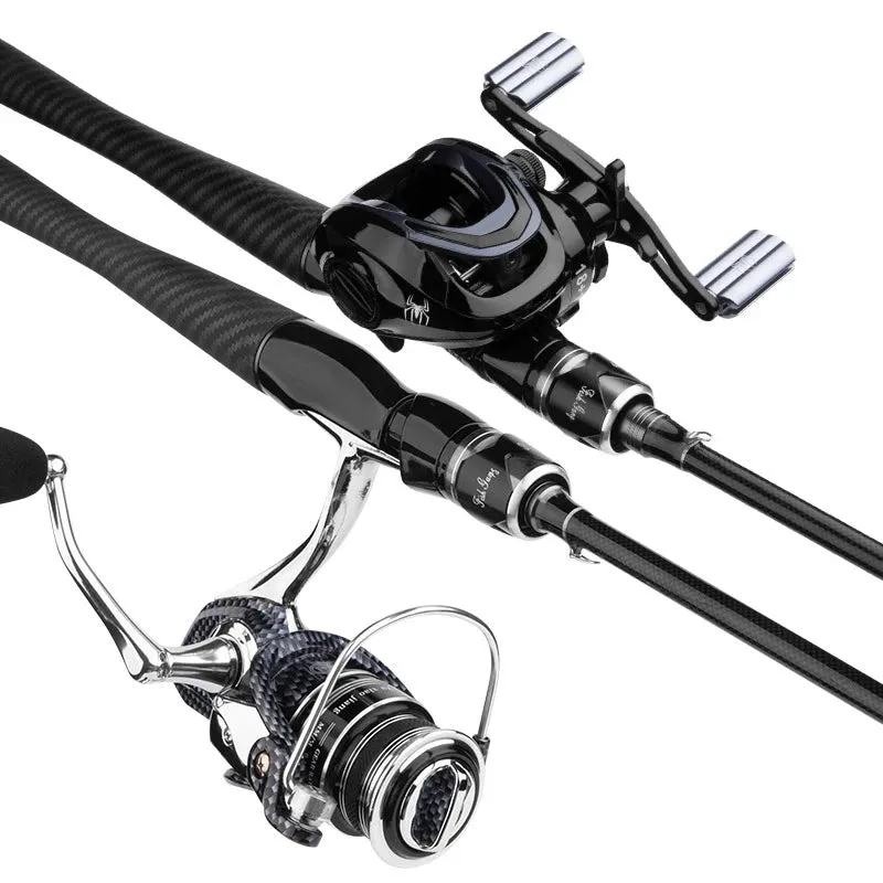 Fishing Rod Carbon Fibre Spinning/casting Lure Pole Bait Weight 4-35g 1.8m Bass