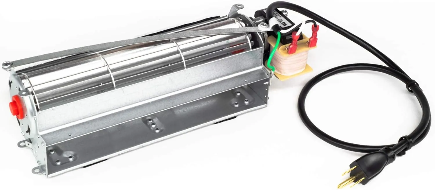 FK12 Fireplace Blower Kit for Majestic, Martin, Monessen, Northern Flame, Temco, Vermont Castings, CFM, Rotom HB-RB12 | Ball Bearing, Quiet, High Air Flow, Energy Efficient