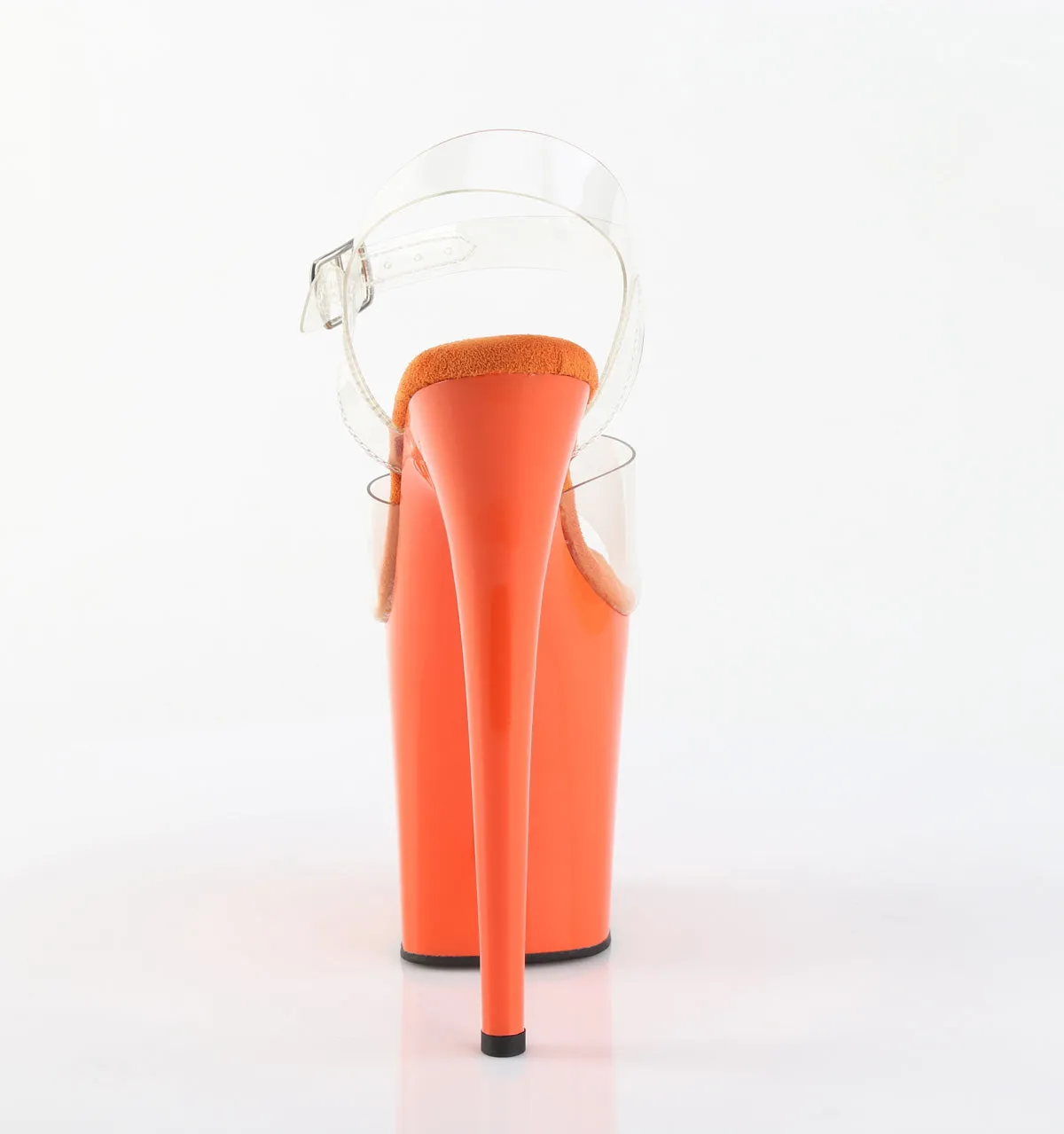Flamingo-808 Orange Platform Heels