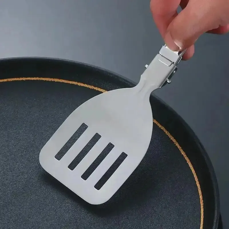 Foldable Stainless Steel Spatula-Shovel-Ladle