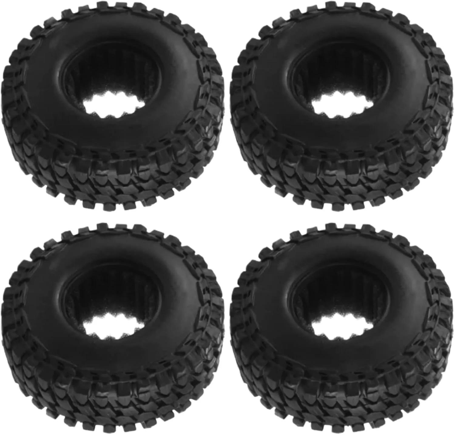 for Axial for SCX24 for Bronco for Gladiator 1/18 1/24 RC Crawler Car Upgrades 1.0" Soft Rubber Wheel Tire 54mm RC Car Repair Kit