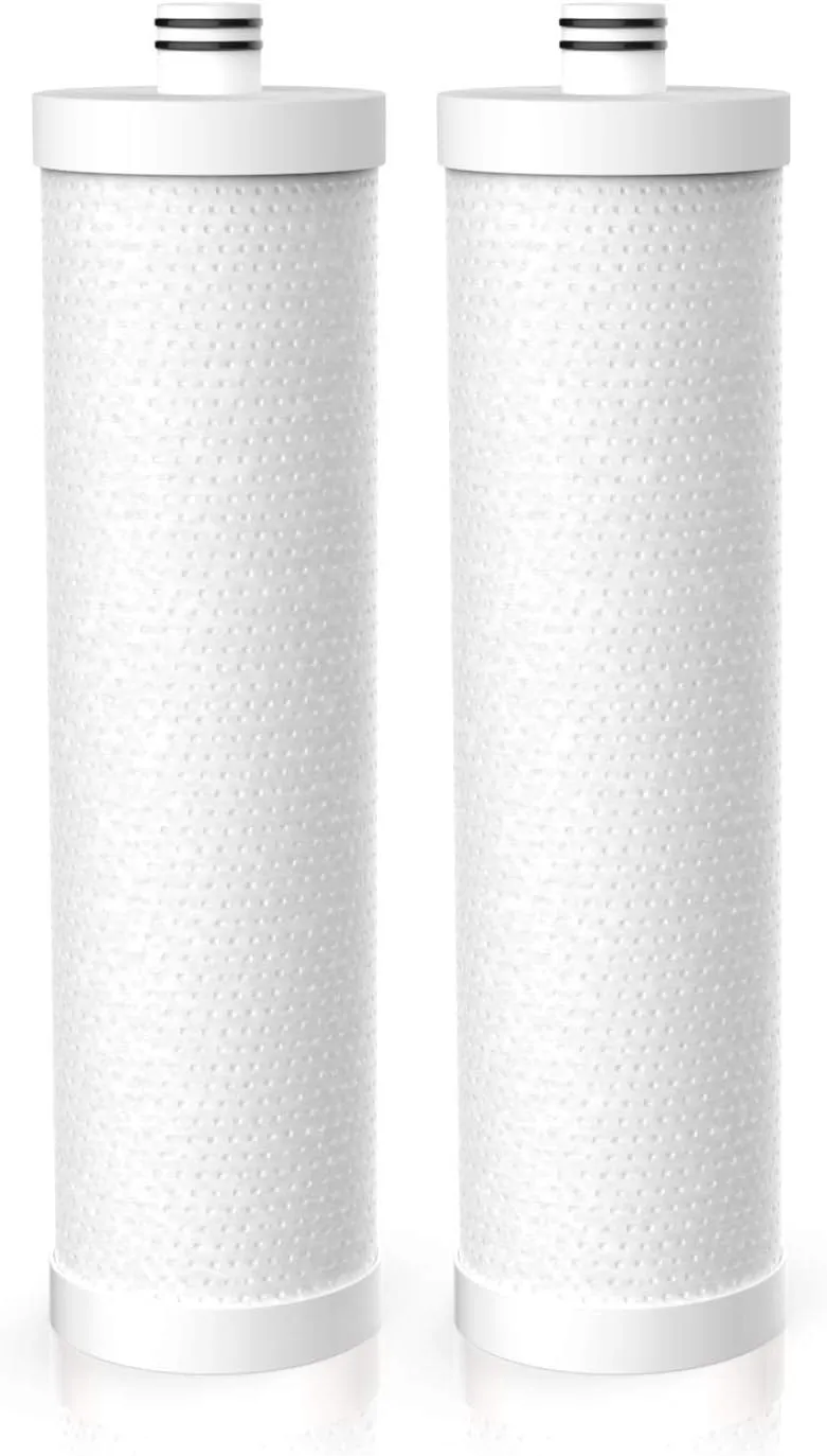 Frizzlife FZ-2 Replacement Filter Cartridge for MP99, MK99, MS99 Under Sink Water Filter & MV99 RV Filter - Pack 2