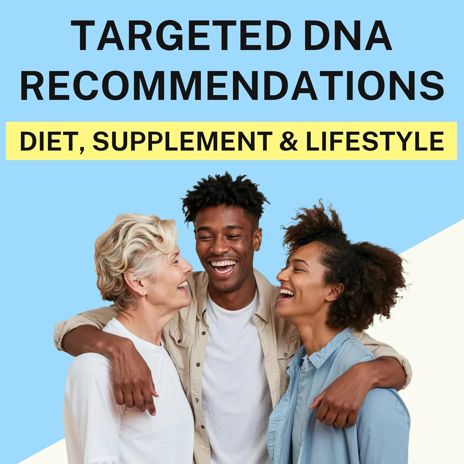 Genetic Methylation Test Kit & MTHFR Testing Kit | 95  DNA Reports Including MTHFR Gene Variants, COMT, BHMT, AHCY and Folate | Custom Supplement & Meal Plan Recommendations with 10,000  Recipes