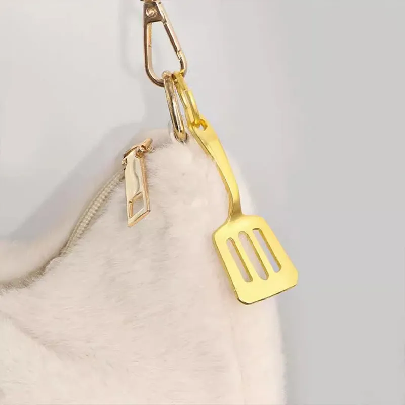 Gift Choice - Gold Shovel Shape Keychain