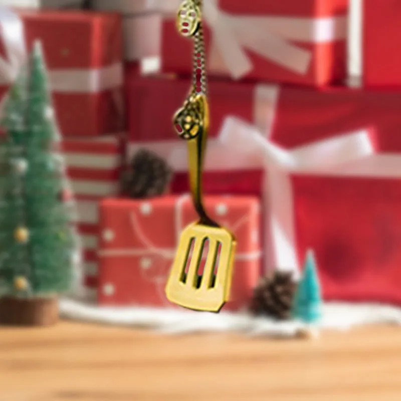 Gift Choice - Gold Shovel Shape Keychain