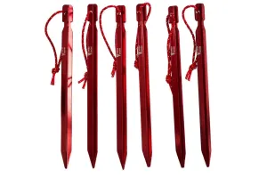 HA Special offers (6 Pack) Y Tent 7075 Stakes, Helpful Al,