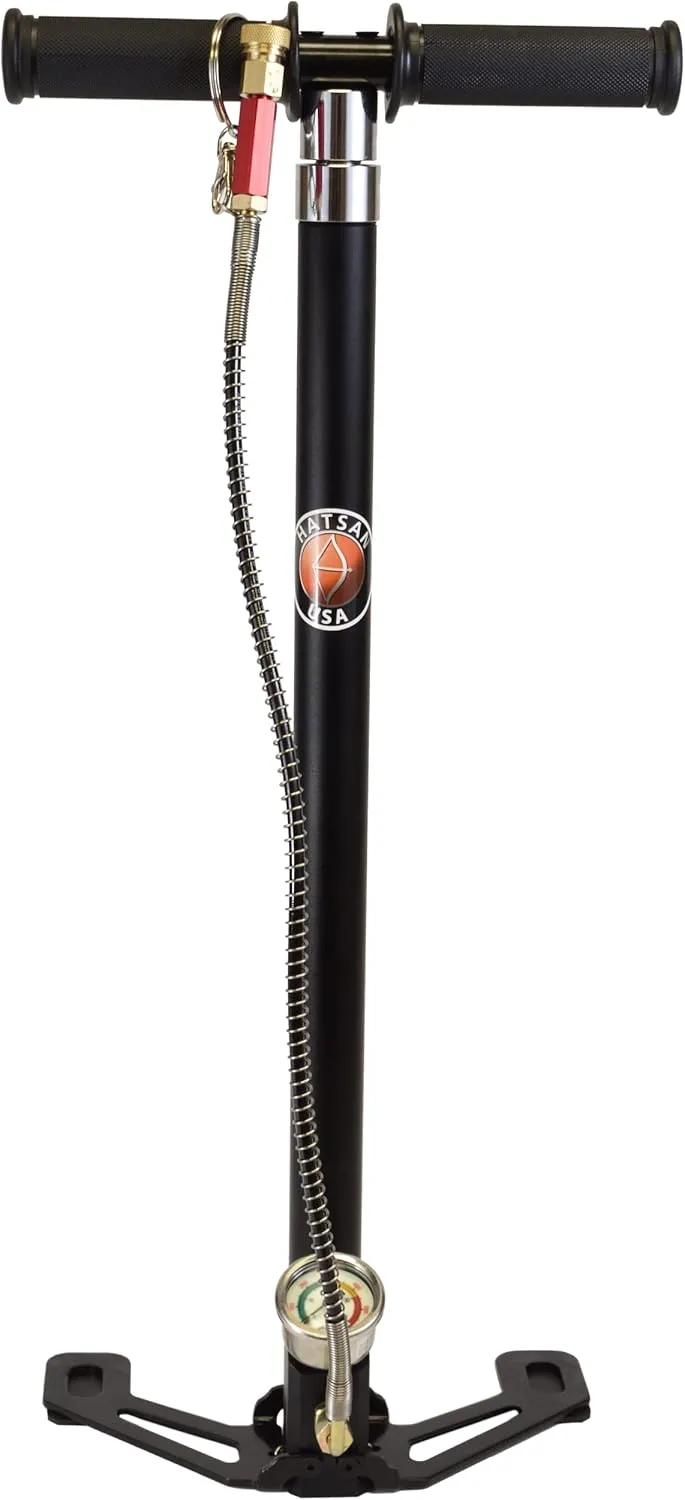 Hatsan TactAir 4 Stage PCP Hand Pump, Black