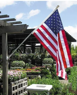 Heavy Duty Grade Flagpole Set