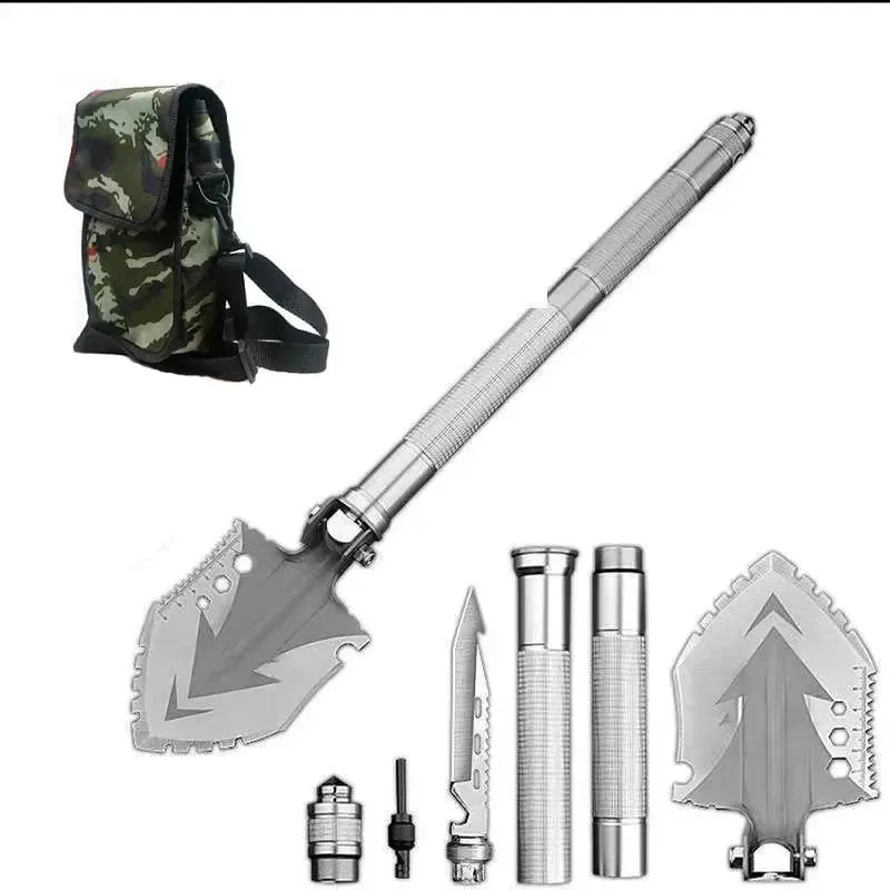 🔥[HOT - 50% OFF] Ultimate Survival Tool 25-in-1 Folding Shovel
