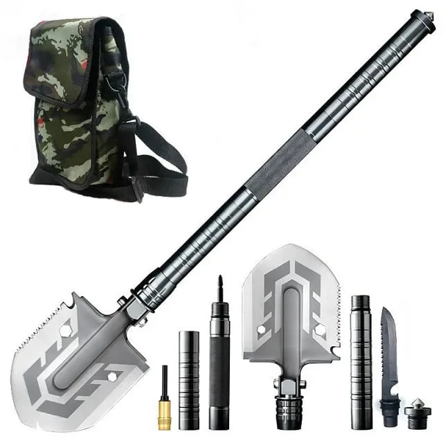 🔥[HOT - 50% OFF] Ultimate Survival Tool 25-in-1 Folding Shovel