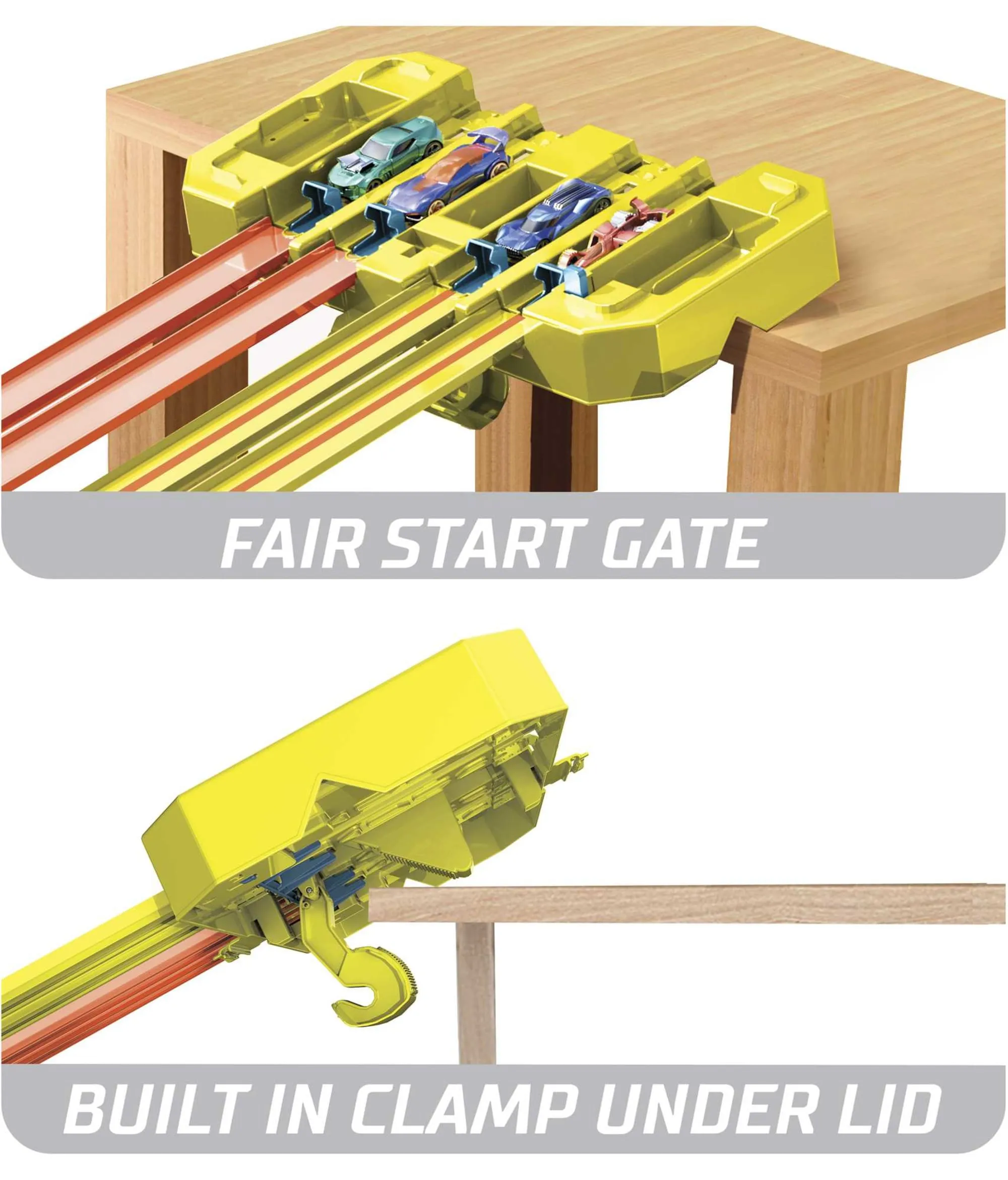 Hot Wheels Track Builder Unlimited Multi-Lane Speed Box