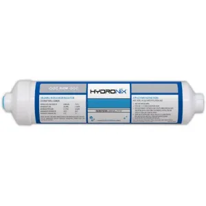 Hydronix ISF-2512 Inline Sediment Water Filter for Pre Filtration, 2.5" x 12", 1/4" NPT Ports