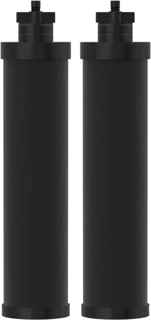 ICEPURE Water Filter Replacement for Berkey® BB9-2 Black Purification Elements, Berkey® Gravity-fed Water Filter System, 2PACK