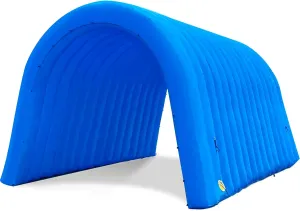 Inflatable Tunnel Sports Tunnel Entrance with Internal Blower Inflatable Tunnel Tent for Business Advertising Event Exhibition Promotion,Street,Shop,Supermarket,School(16x10x10ft)