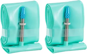 Inner Tubes for Bike Tires, Bicycle TPU Inner Tube Ultra-Light Compatible with 26 x 1.75-2.25 Presta Valves (Include Patch Repair Kit)- 2 Pack