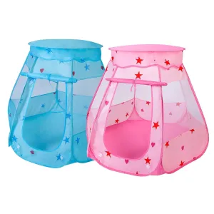 Kids Pop Up Prince Princess Toddler Play Tent