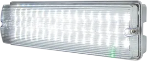 Knightsbridge EMLED1 230V IP65 6W LED Emergency Bulkhead (Maintained/Non-Maintained)