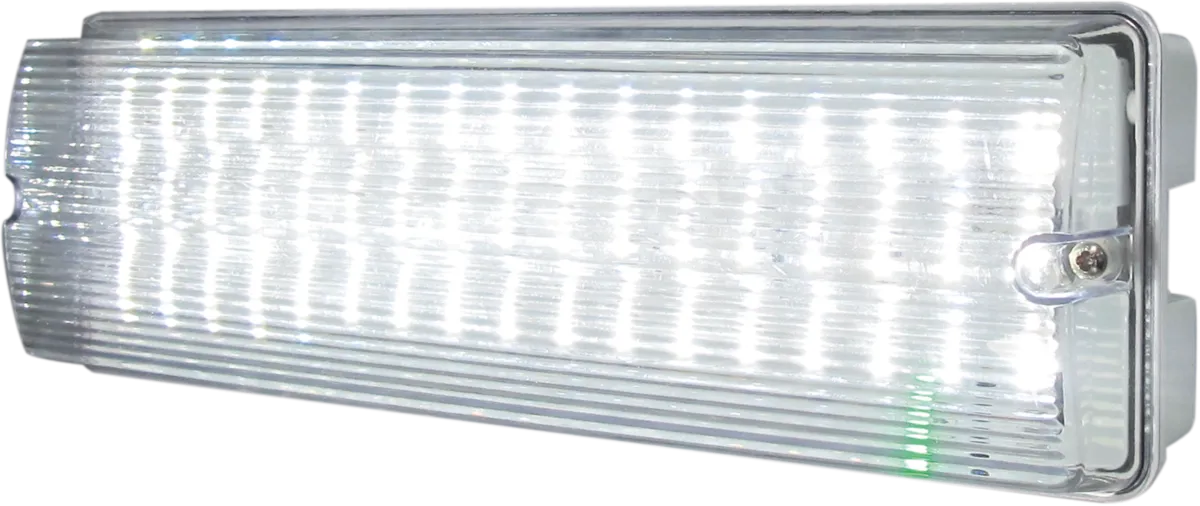 Knightsbridge EMLED1 230V IP65 6W LED Emergency Bulkhead (Maintained/Non-Maintained)