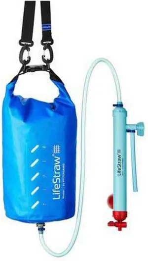 LifeStraw Mission Water Purification System, High-Volume Gravity-Fed Purifier for Camping and Emergency Preparedness, 5 Liter