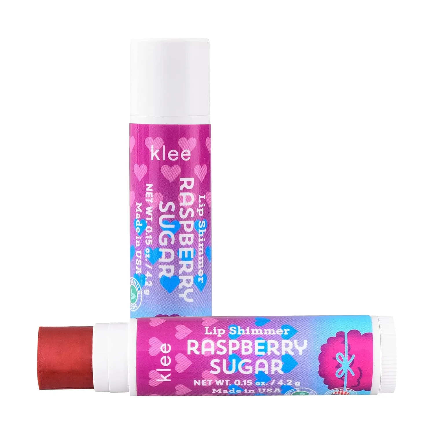 LunaStar Klee Eye Shadow and Lip Shimmer Makeup Kit. Gentle and Non-Toxic. Kid-Friendly. Made in USA. (Sugarplum Twinkle)