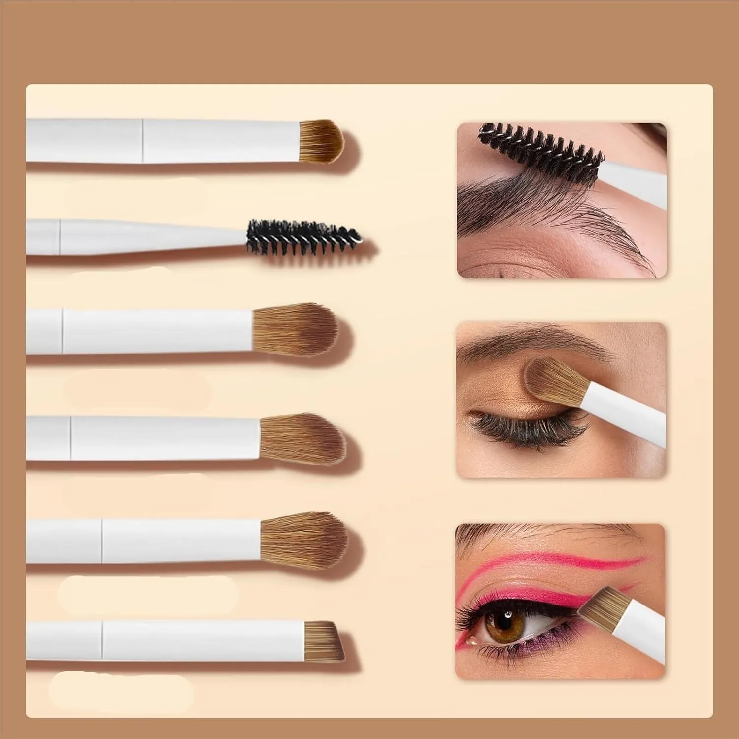 Makeup Brush Set Makeup Brushes with Case 20PCs Professional Makeup Brush Set, Foundation Powder Eyeshadow Brush Set Quality Makeup Tool(Green)