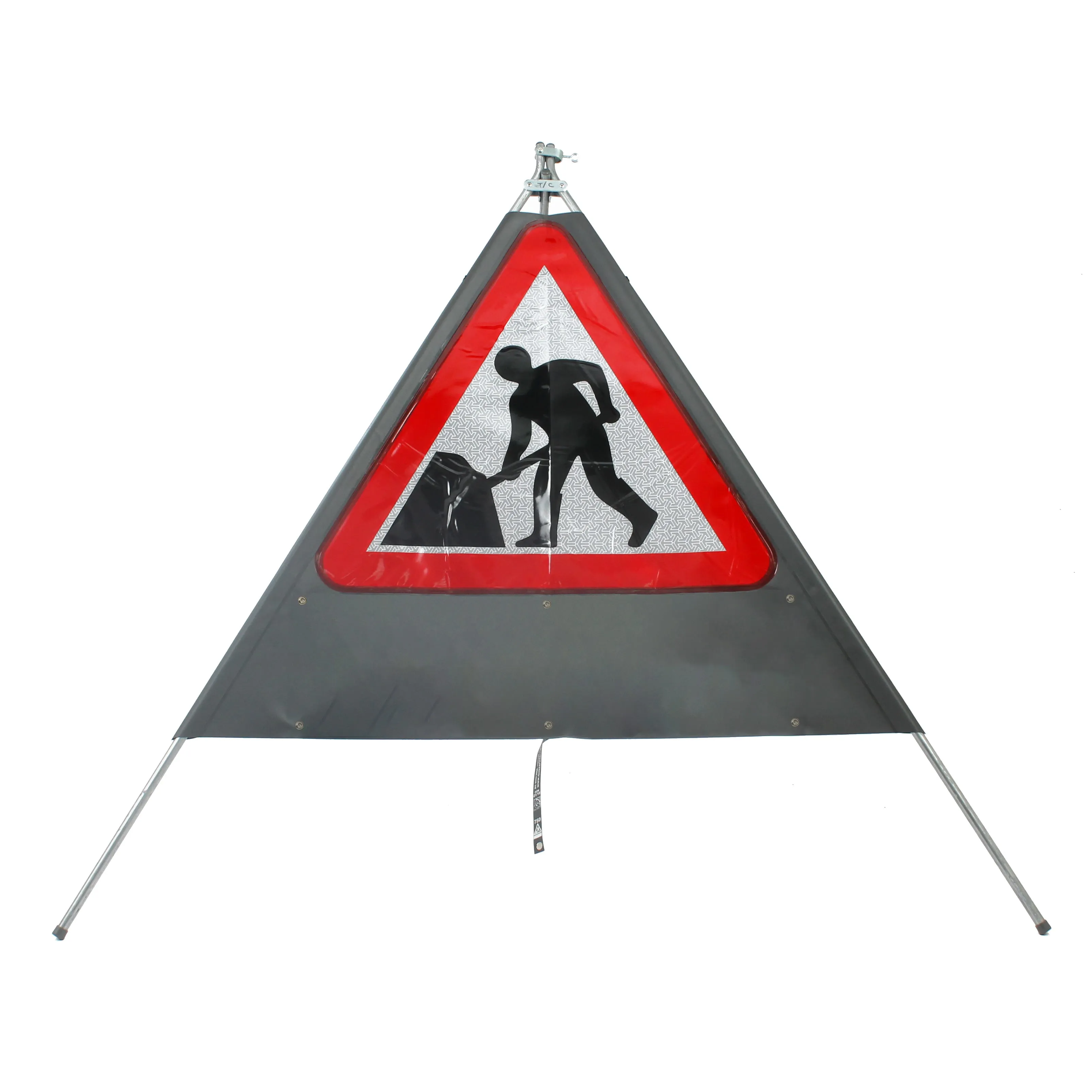 Men at Work Sign dia. 7001 - Classic Roll Up Sign / RA1