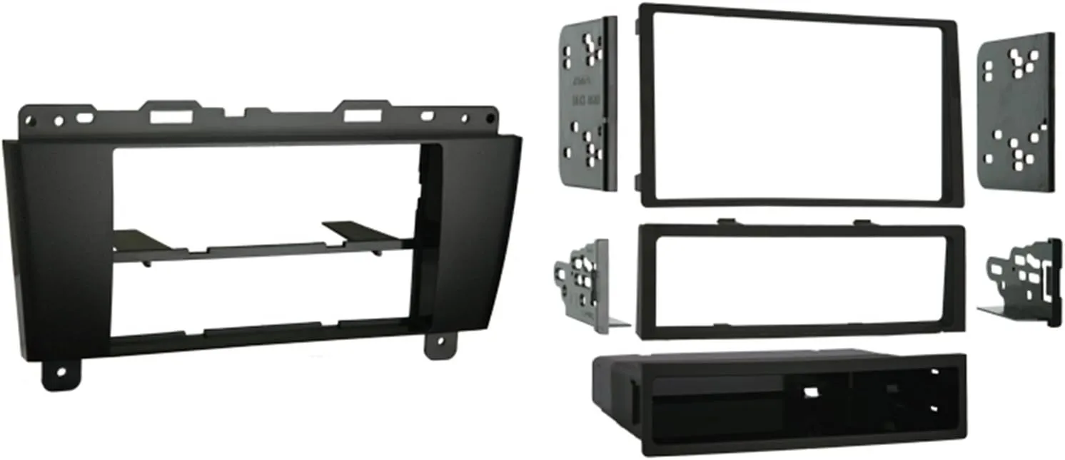 Metra 99-2021 Single DIN / Double DIN Installation Kit for 2005-up Buick Lacrosse Vehicles, black