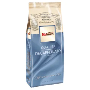 Molinari Decaffeinated Coffee Beans (3 Packs of 500g)