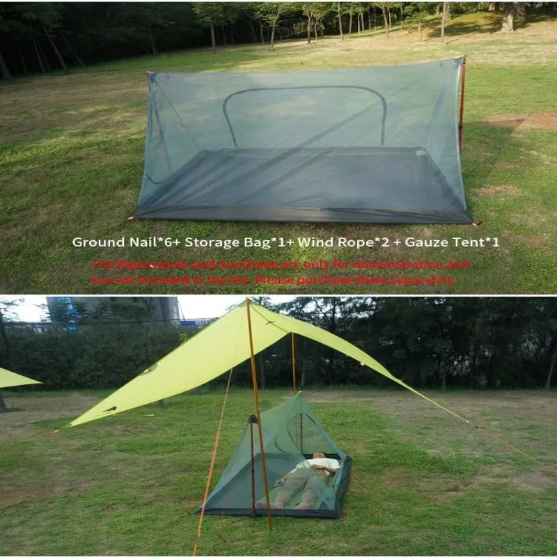 Mosquito Proof Gauze Sky Screen Tent