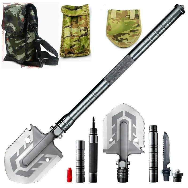 Multi function  Foldable Tactical Military Shovel