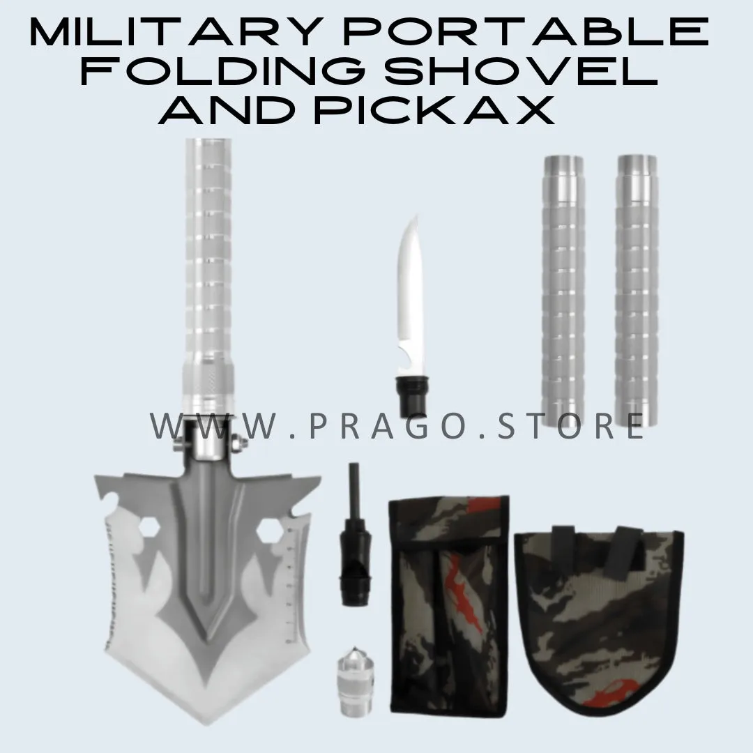 Multi-Tool Outdoor Camping Survival Shovel Detachable