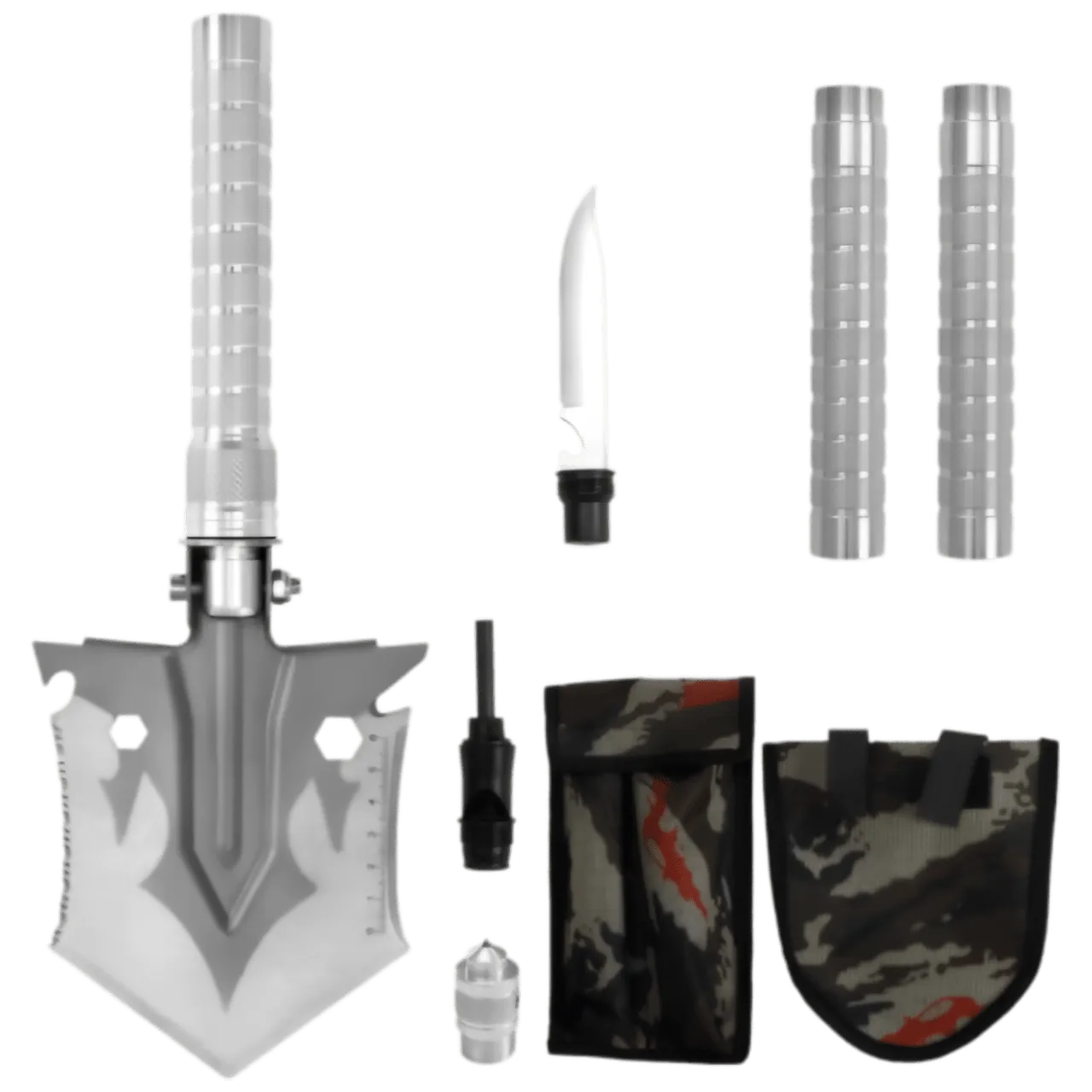 Multi-Tool Outdoor Camping Survival Shovel Detachable