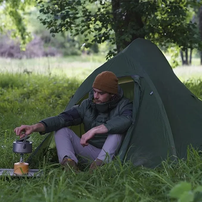 Naturehike Cloud-Up 1 Person Tent Lightweight Backpacking Tent for One Man, Waterproof Ultralight Single Person Tent, Double Layer One Person Tent for Camping Hiking Backpacking
