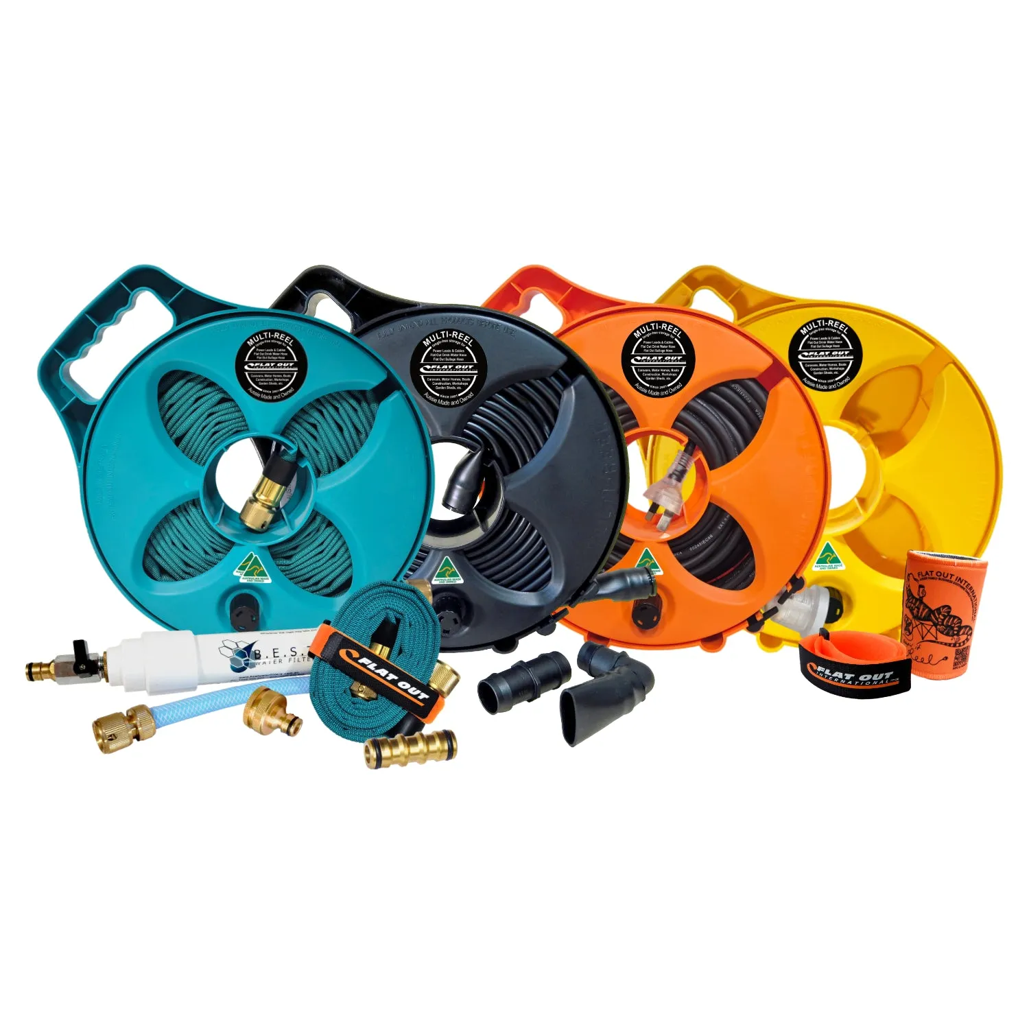 Next Level Caravan Hose Starter Pack | with Filter and Accessories