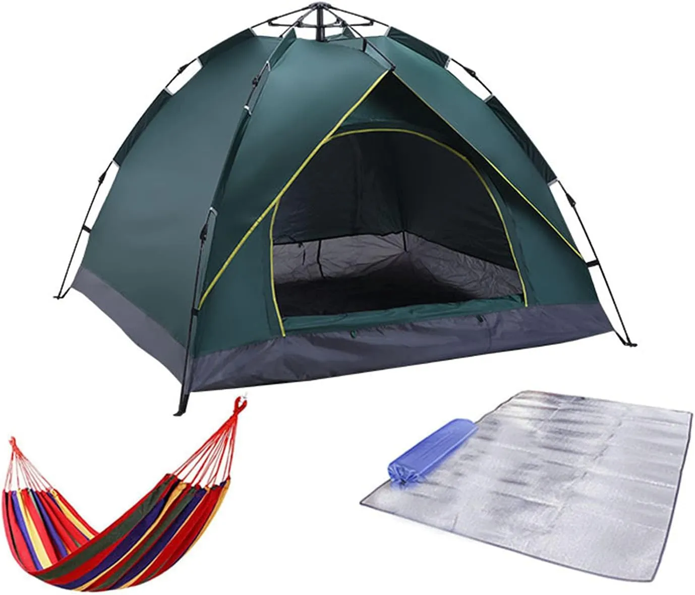 NIEH Outdoor Camping Tents,Automatic Tents That Can Accommodate 2 to 4 People,Quick Pop-Up Sunscreen Camping Tents Quick Installation of Tents for Family