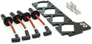 OHM Racing IGN-1A Coil Plate DSM/EVO 1-3/GVR4 & Combos:Ignition Wire/Haltech (IGN-1A coils No Thanks!, Ignition Wire plugs 8.5mm)