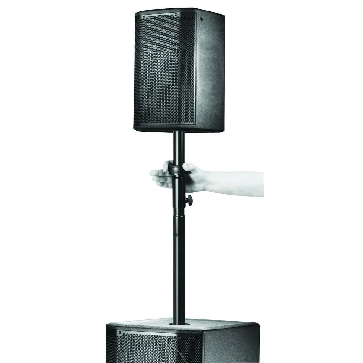 On Stage SS7745LOK Adjustable Subwoofer Attachment Shaft with Locking Adapter