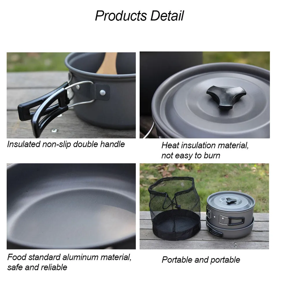 Outdoor Camping Cookware Set