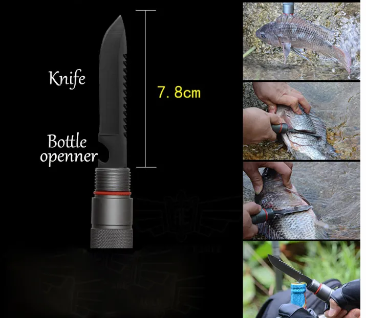 Outdoor Defense Tactical Stick Alpenstock Hiking Camping Equipment