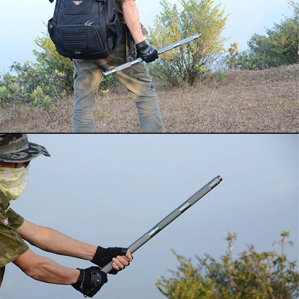 Outdoor Defense Tactical Stick Alpenstock Hiking Camping Equipment