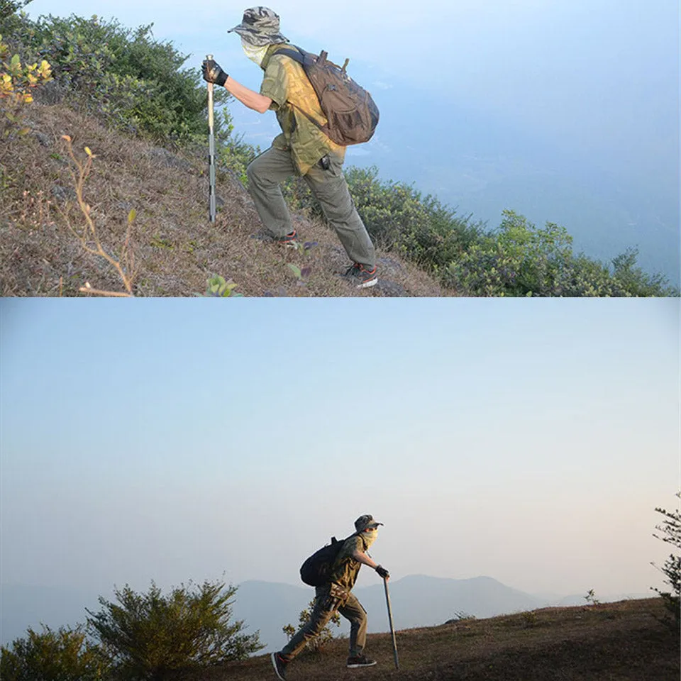 Outdoor Defense Tactical Stick Alpenstock Hiking Camping Equipment