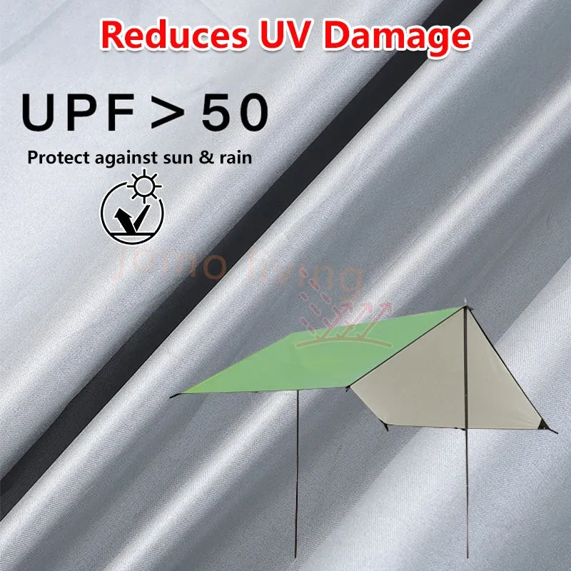 Outdoor Flysheet Tent Shelter Sun Shade Canopy Tent Garden Canopy Anti UV Waterproof Folding Tent 露营帐篷