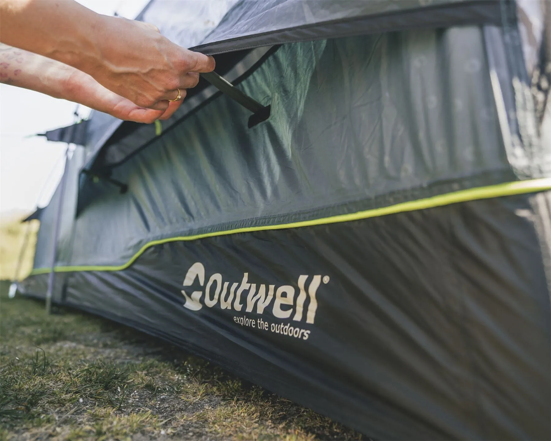 Outwell Sky 2 Pole Tent Blue 2 Person