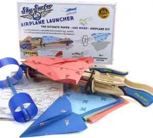 PATHFINDERS STEM Kit – Paper Airplane Launcher | Science Kits for Kids Age 12-14 | stem Toys Age 12-14 Physics Toys | Kids Engineering kit | Learning Resource