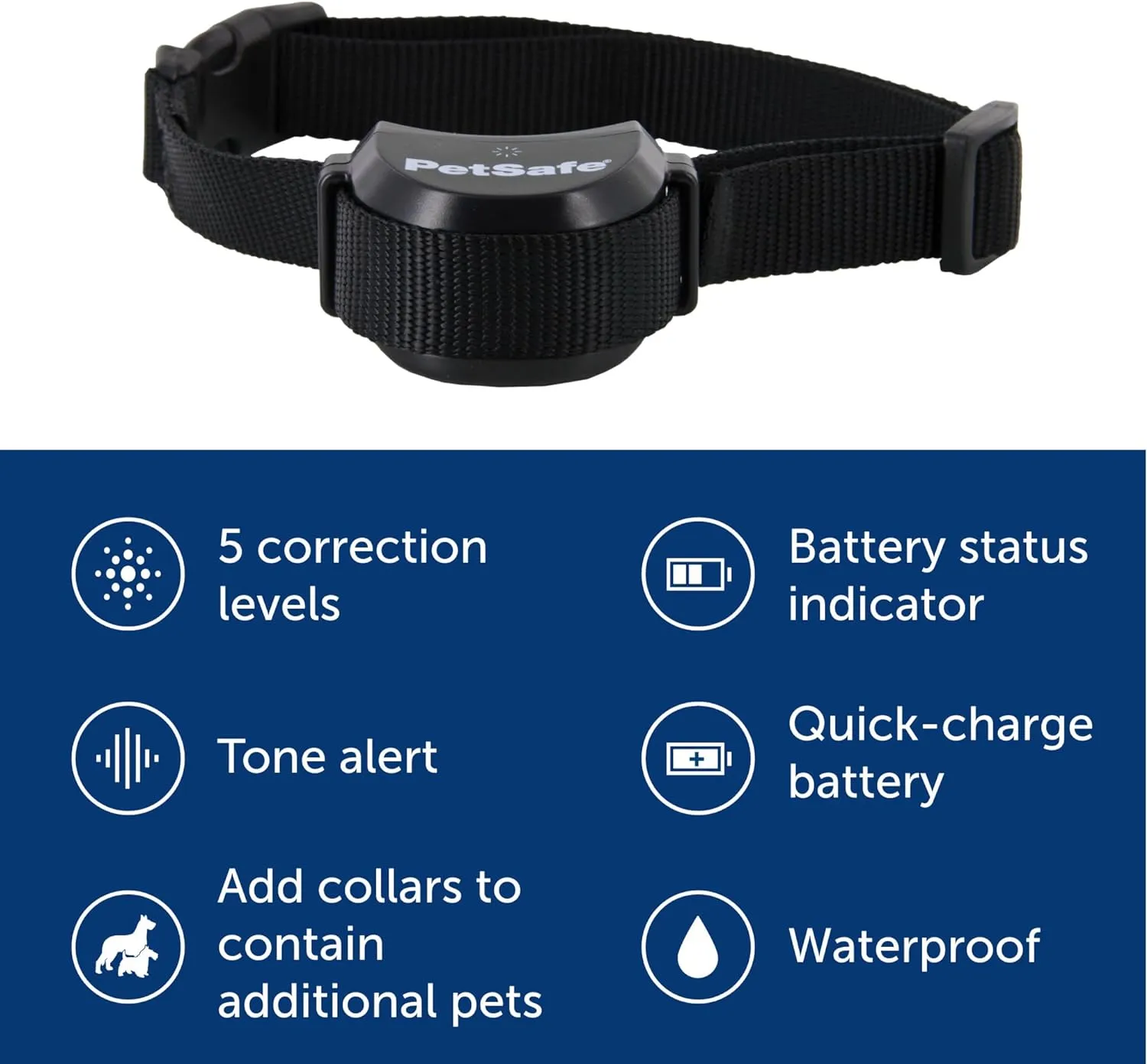 PetSafe Stay & Play Compact Wireless 2-Dog Fence, LCD Screen to Adjust The Circular Boundary, Secure up to 3/4 Acre Area, Use for All Your Pets, Portable System