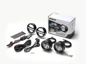 PIAA DKW539E Auxiliary Lamps, LPW Series Driving Light 3.5 inch, White, Pack of 2 Kit